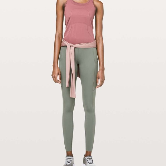 Lululemon Fast & Free Full Length Tight Non-Reflective 28"
Grey Sage size 2 EUC - Picture 3 of 11